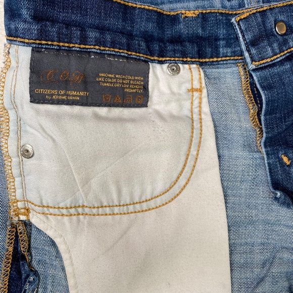 Citizens of Humanity* Cut-Off Denim Shorts *Size 27 - Picture 12 of 15